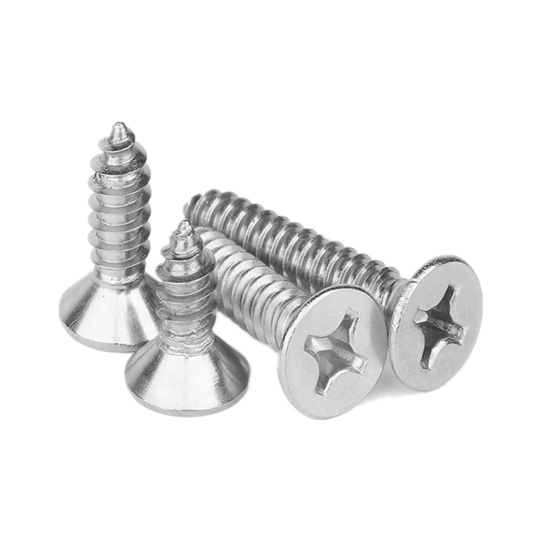 COUNTER SUNK TAPPING SCREW WITH CROSS RECESS DRIVE H TYPE - Image 2