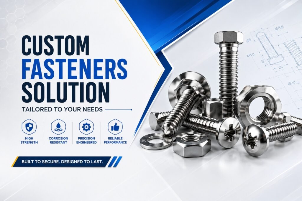Custom fasteners solution for precision
