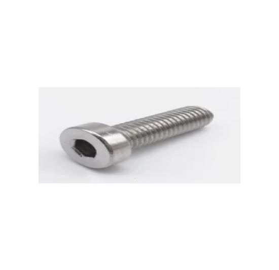 LOW HEAD SOCKET CAP SCREW WITH HEXAGONAL DRIVE